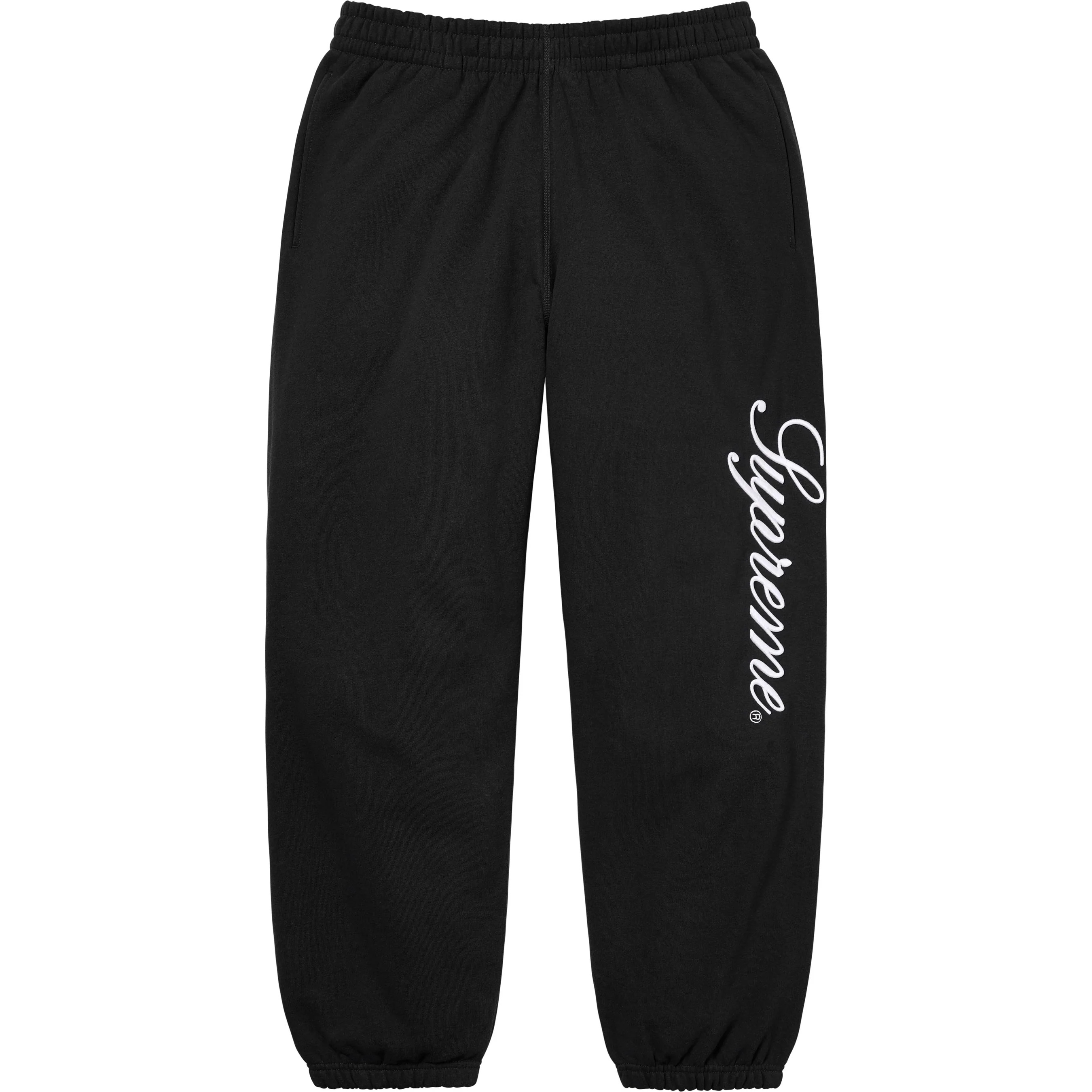 Embroidered Script Sweatpant view 4